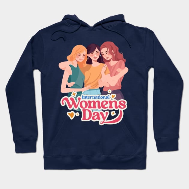 International Womens Day Hoodie by Charlie Dion